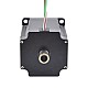 Dual Shaft Nema 23 Hollow Shaft Stepper Motor Bipolar 1.45Nm(205.38oz.in) 2.0A 57x57x65mm - 23HS26-2004H | StepperOnline CA