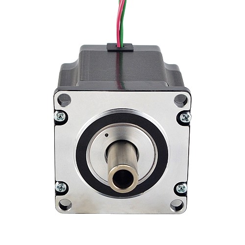 Dual Shaft Nema 23 Hollow Shaft Stepper Motor Bipolar 1.45Nm(205.38oz.in) 2.0A 57x57x65mm - 23HS26-2004H | StepperOnline CA