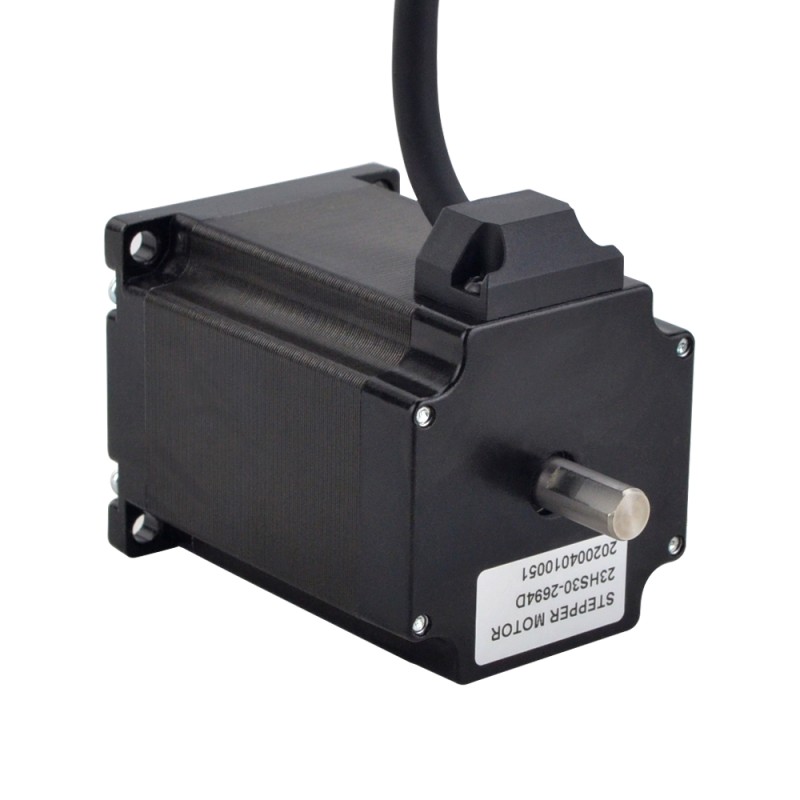 Nema 23 Stepper Motor 8mm Dual Shaft for Face Mask Machine & Respiratory Ventilator - 23HS30-2694D | StepperOnline CA