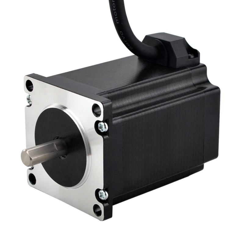Nema 23 Stepper Motor 8mm Dual Shaft for Face Mask Machine & Respiratory Ventilator - 23HS30-2694D | StepperOnline CA