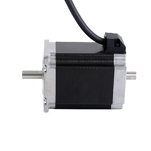 Dual Shaft Nema 23 Bipolar 1.85Nm(261.98oz.in) 2.8A 57x57x76mm 4 Wires - 23HS30-2804D | StepperOnline CA