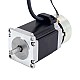 Nema 23 Stepper 1.9Nm(269oz.in) w/ Brake Friction Torque 2.0Nm(283oz.in) - 23HS30-2804D-B200 | StepperOnline CA
