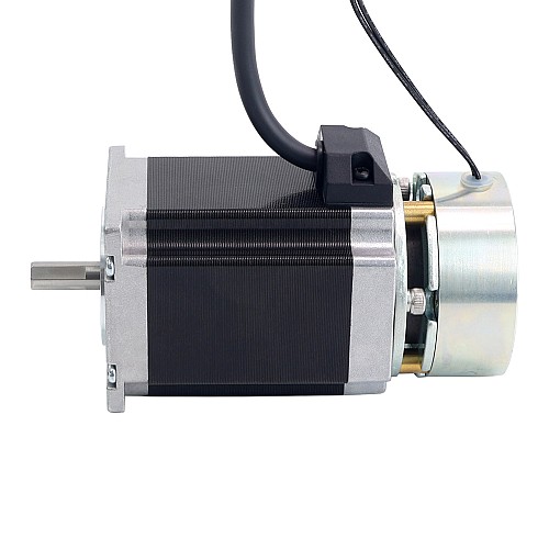 Nema 23 Stepper 1.9Nm(269oz.in) w/ Brake Friction Torque 2.0Nm(283oz.in) - 23HS30-2804D-B200 | StepperOnline CA