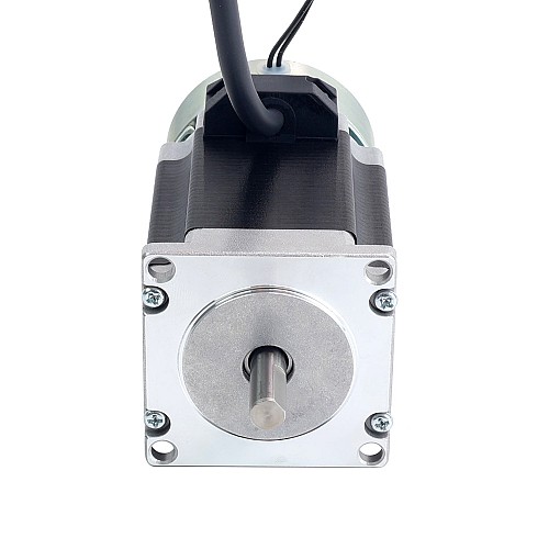 Nema 23 Stepper 1.9Nm(269oz.in) w/ Brake Friction Torque 2.0Nm(283oz.in) - 23HS30-2804D-B200 | StepperOnline CA