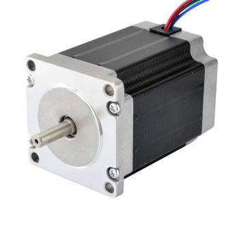 Nema 23 Bipolar 1.8deg 2.00Nm(283.22oz.in) 2.8A 57x57x76.5mm 4 Wires