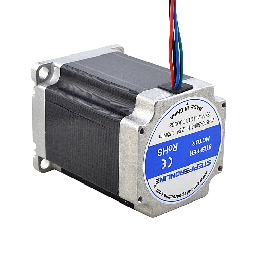 Nema 23 High Temp Stepper Motor 1.85Nm(261.98oz.in) Insulation Class H 180C - 23HS30-2804S-H | StepperOnline CA Nema 23 High Temp Stepper Motor 1.85Nm(261.98oz.in) Insulation Class H 180C - 23HS30-2804S-H | StepperOnline CA