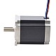 Nema 23 Stepper Motor 1.9Nm(269oz.in) with 9mm Shaft for NmRV30 Worm Gear Speed Reducer - 23HS30-2804S-RV | StepperOnline CA