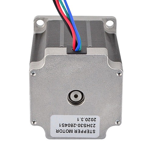 Nema 23 Bipolar 1.85Nm(261.98oz.in) 2.8A 57x57x76mm 4 Wires Φ6mm Shaft - 23HS30-2804S1 | StepperOnline CA