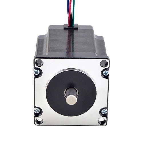 Short Shaft Nema 23 Bipolar 1.89Nm(267.65oz.in) 2.9A 57x57x76.5mm 4 Wires - 23HS30-2904S | StepperOnline CA Short Shaft Nema 23 Bipolar 1.89Nm(267.65oz.in) 2.9A 57x57x76.5mm 4 Wires - 23HS30-2904S | StepperOnline CA