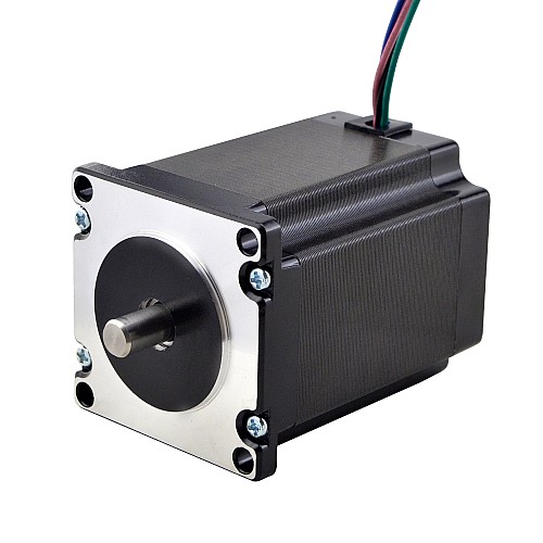 Short Shaft Nema 23 Bipolar 1.89Nm(267.65oz.in) 2.9A 57x57x76.5mm 4 Wires - 23HS30-2904S | StepperOnline CA Short Shaft Nema 23 Bipolar 1.89Nm(267.65oz.in) 2.9A 57x57x76.5mm 4 Wires - 23HS30-2904S | StepperOnline CA