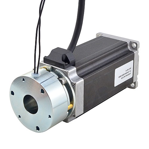 Nema 23 Stepper 3.0Nm(425oz.in) w/ Brake Friction Torque 2.0Nm(283oz.in) - 23HS45-4204D-B200 | StepperOnline CA