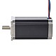 Nema 23 Stepper Motor 3Nm(425oz.in) with 9mm Shaft for NmRV30 Worm Gear Speed Reducer - 23HS45-4204S-RV | StepperOnline CA