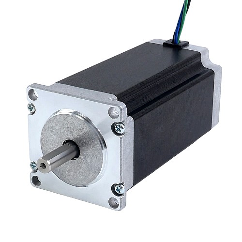 Nema 23 Bipolar 3Nm(425oz.in) 8mm Diameter 4.2A 57x57x113mm 4 Wires Stepper Motor - 23HS45-4204S1 | StepperOnline CA