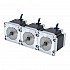 3pcs E Series Nema 23 Stepper Motor Bipolar 1.8deg 1.24Nm(175.6oz.in) 2.8A 57x57x54mm 4 Wires