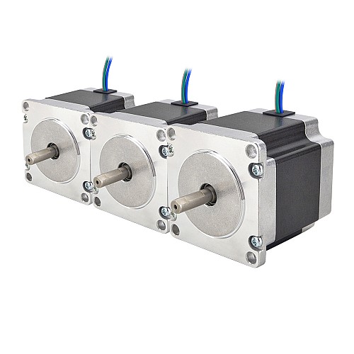 3pcs E Series Nema 23 Stepper Motor Bipolar 1.8deg 1.26Nm(178.4oz.in) 2.8A 57x57x56mm 4 Wires - 3-23HE22-2804S | StepperOnline CA