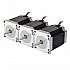 3pcs Nema 23 Bipolar 1.8deg 2.00Nm(283.22oz.in) 2.8A 57x57x76mm 4 Wires