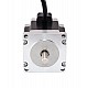 Double Shaft Nema 23 Bipolar 0.9deg 0.9Nm (127.5oz.in) 0.38A 57x57x51mm 4 Wires - 23HM20-0384D | StepperOnline CA