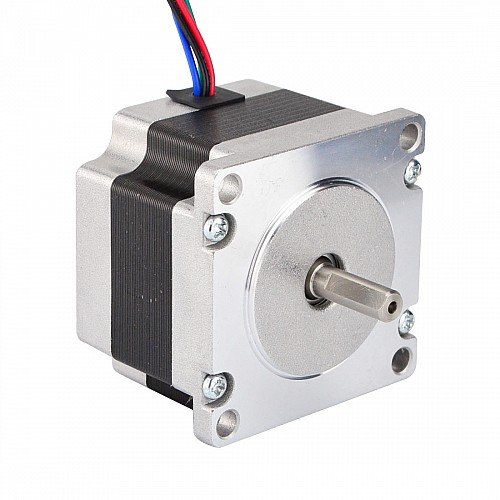 Dual Shaft Nema 23 Bipolar 1.8deg 0.55Nm(77.88oz.in) 2.8A 57x57x41mm 4 Wires - 23HS16-2804D | StepperOnline CA