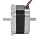 Dual Shaft Nema 23 Bipolar 1.8deg 0.55Nm(77.88oz.in) 2.8A 57x57x41mm 4 Wires - 23HS16-2804D | StepperOnline CA