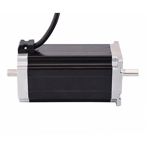 Dual Shaft Nema 23 Bipolar 2.8Nm(396.51oz.in) 4.2A 57x57x113mm 4 Wires - 23HS45-4204D | StepperOnline CA Dual Shaft Nema 23 Bipolar 2.8Nm(396.51oz.in) 4.2A 57x57x113mm 4 Wires - 23HS45-4204D | StepperOnline CA