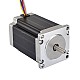 Dual Shaft Nema 23 Uni/Bipolar 1.8deg 2.83Nm(400oz.in) 4A 57x57x84mm 8 Wires - 23HS33-4008D | StepperOnline CA