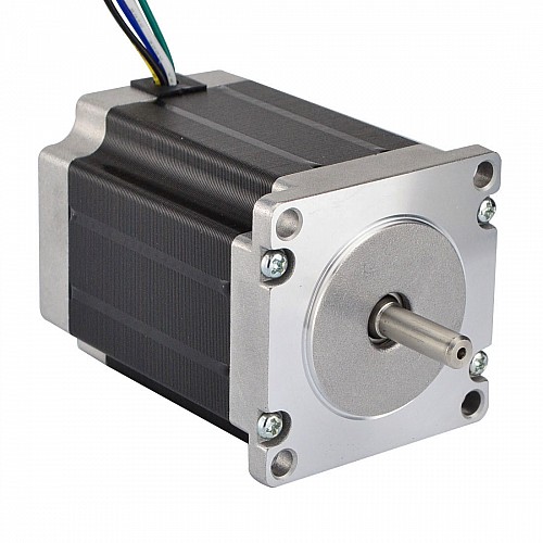 Dual Shaft Nema 23 Unipolar 1.8deg 1.35Nm(191.2oz.in) 3A 57x57x76mm 6 Wires - 23HS30-3006D | StepperOnline CA