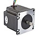 Dual Shaft Nema 23 Unipolar 1.8deg 90Ncm(127.5oz.in) 1A 57x57x56mm 6 Wires - 23HS22-1006D | StepperOnline CA
