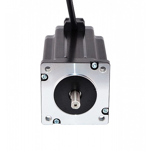 Dual Shaft Nema 23 Stepper Motor 4.2A 4Nm(566oz.in) 60x60x100mm 4 Wires - 24HS39-4204D | StepperOnline CA