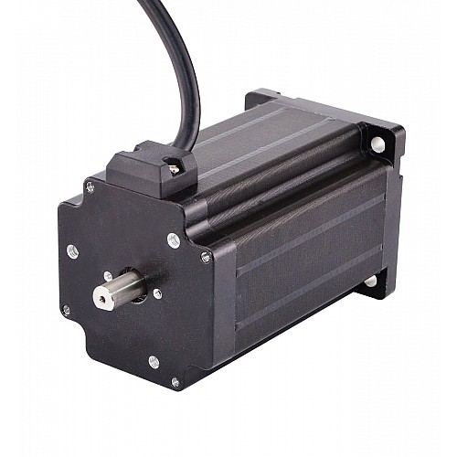Dual Shaft Nema 23 Stepper Motor 4.2A 4Nm(566oz.in) 60x60x100mm 4 Wires - 24HS39-4204D | StepperOnline CA