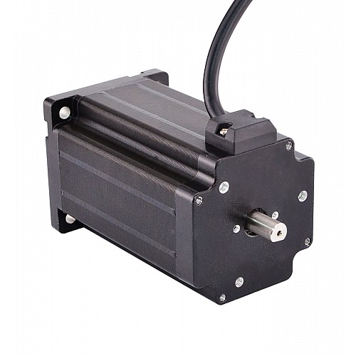 Dual Shaft Nema 23 Stepper Motor 4.2A 4Nm(566oz.in) 60x60x100mm 4 Wires - 24HS39-4204D | StepperOnline CA