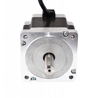 34HS31-5504D | Keyway Dual Shaft Nema 34 CNC Stepper Motor 4.5Nm