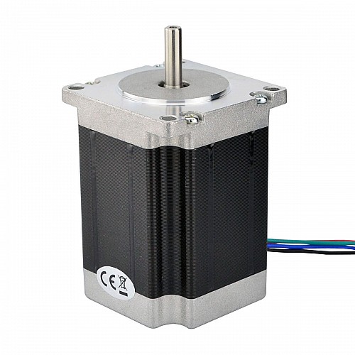 Nema 23 Bipolar 1.85Nm(261.98oz.in) 2.8A 57x57x76mm 4 Wires Φ6mm Shaft - 23HS30-2804S1 | StepperOnline CA