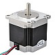 Nema 23 Unipolar 1.8deg 0.9Nm(127.5oz.in) 1A 57x57x56mm 6 Wires - 23HS22-1006S | StepperOnline CA