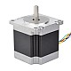 Nema 23 Unipolar 1.8deg 0.9Nm(127.5oz.in) 1A 57x57x56mm 6 Wires - 23HS22-1006S | StepperOnline CA