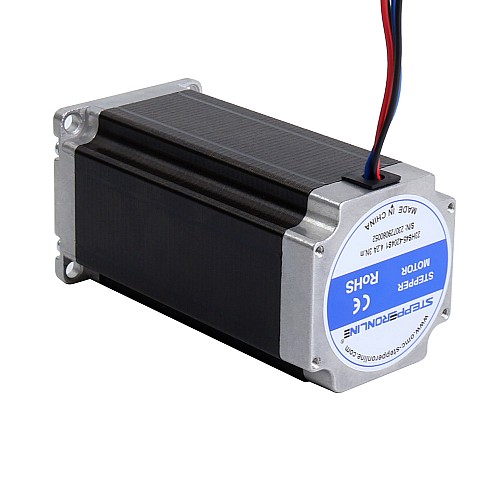 Nema 23 Bipolar 3Nm(425oz.in) 8mm Diameter 4.2A 57x57x113mm 4 Wires Stepper Motor - 23HS45-4204S1 | StepperOnline CA