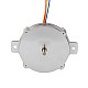 Round Pancake Nema 24 Bipolar 1.8deg 6Ncm(8.5oz.in) 1A Φ60x9.6mm 4 Wires - 24HR04-1004S | StepperOnline CA