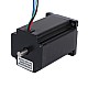 Dual Shaft Nema 23 Bipolar 3.1Nm(439oz.in) 3.5A 60x60x88mm 4 Wires - 24HS34-3504D | StepperOnline CA Dual Shaft Nema 23 Bipolar 3.1Nm(439oz.in) 3.5A 60x60x88mm 4 Wires - 24HS34-3504D | StepperOnline CA