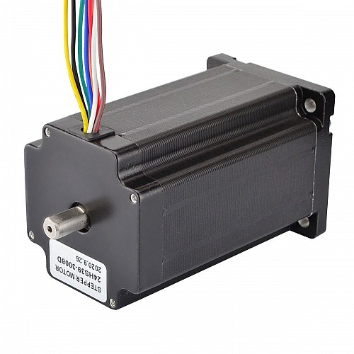 Dual Shaft Nema 23 CNC Stepper Motor 3.4Nm(481.48oz.in) 60x60x100mm 8 Wires - 24HS39-3008D | StepperOnline CA