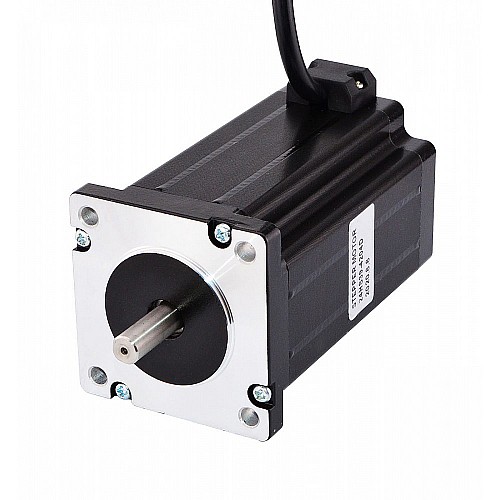 Dual Shaft Nema 23 Stepper Motor 4.2A 4Nm(566oz.in) 60x60x100mm 4 Wires - 24HS39-4204D | StepperOnline CA