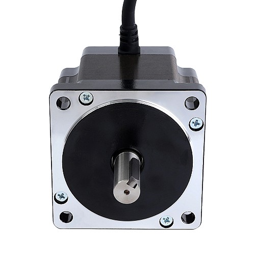 E Series Nema 34 Stepper Motor Bipolar 1.8deg 4.8Nm(679.74oz.in) 6.0A 86x86x80mm 4 Wires - 34HE31-6004S | StepperOnline CA