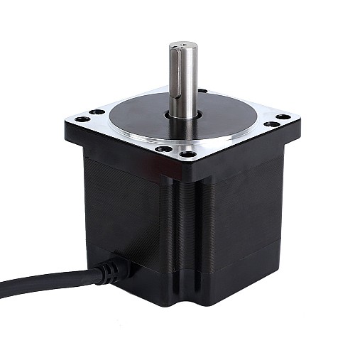 E Series Nema 34 Stepper Motor Bipolar 1.8deg 4.8Nm(679.74oz.in) 6.0A 86x86x80mm 4 Wires - 34HE31-6004S | StepperOnline CA
