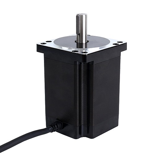 E Series Nema 34 Stepper Motor Bipolar 1.8deg 8.2Nm(1161.22oz.in) 6.0A 86x86x114mm 4 Wires - 34HE45-6004S | StepperOnline CA