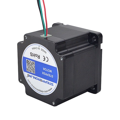 P Series Nema 34 Bipolar 1.8deg 4.5Nm(637.25oz.in) 6.0A 86x86x74mm 4 Wires - 34HP29-6004S | StepperOnline CA
