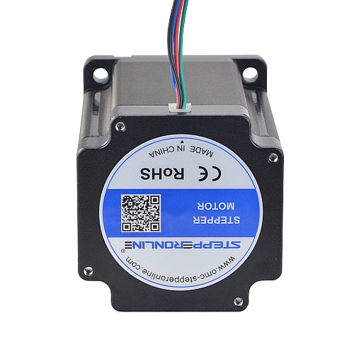 P Series Nema 34 Bipolar 1.8deg 8.2Nm(1161.22oz.in) 6.0A 86x86x112.3mm 4 Wires - 34HP44-6004S | StepperOnline CA