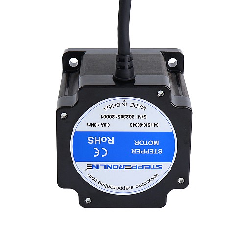 S Series Nema 34 Stepper Motor 1.8deg 4.8Nm(679.74oz.in) 6.0A 86x86x78mm 4 Wires - 34HS30-6004S | StepperOnline CA