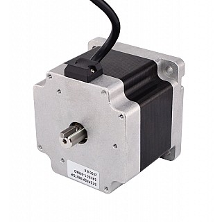 34HS31-5504D | Keyway Dual Shaft Nema 34 CNC Stepper Motor 4.5Nm