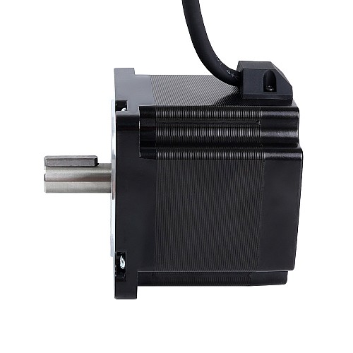 S Series Nema 34 Stepper Motor 4.8Nm(679.74oz.in) 14mm Key-way Shaft 1m Cable - 34HS31-6004S1 | StepperOnline CA