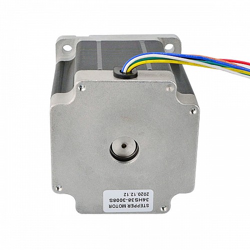 Nema 34 CNC Stepper Motor 7.07Nm(1001oz.in) 86x86x98mm 8 Wires - 34HS38-3008S | StepperOnline CA