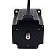 Keyway Dual Shaft Nema 34 Stepper Motor 7.07Nm(1001oz.in) 86x86x98mm 4 Wires - 34HS38-4204D | StepperOnline CA