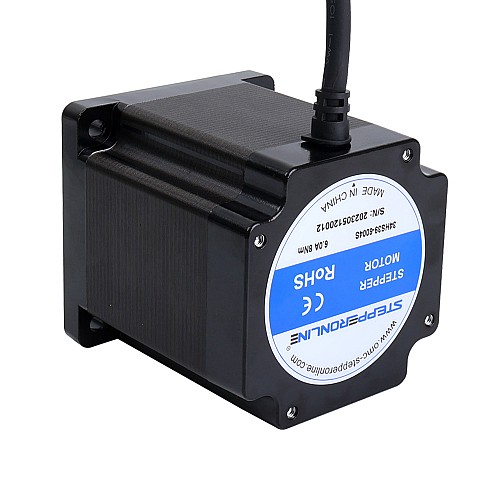S Series Nema 34 Stepper Motor 8.0Nm(1132.89oz.in) 6.0A 86x86x98mm 4 Wires - 34HS39-6004S | StepperOnline CA